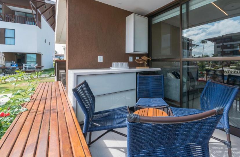 Flat Super Luxo Térreo Frente Piscinas Apartamento Pôrto das Galinhas