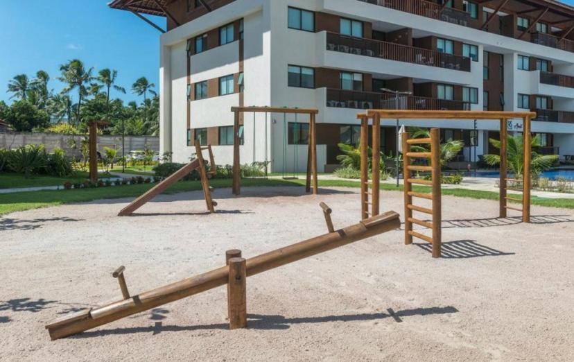 Flat Super Luxo Térreo Frente Piscinas Apartamento *